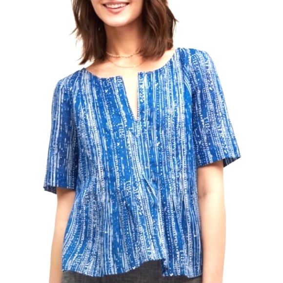 Anthropologie Tops - Anthropologie Maeve Orchid Island Top